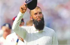  ?? ANI ?? England allrounder Moeen Ali has announced his ■
retirement from Test cricket.