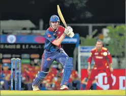  ?? BCCI ?? Mitchell Marsh scored 63 off 48 balls against Punjab Kings on Monday.