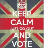  ??  ?? Several British public figures used social media to encourage people to go and vote.