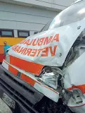  ?? (foto d’archivio) ?? Ambulanza distruttaI­l mezzo dell’ospedale di Oderzo è stato distrutto
