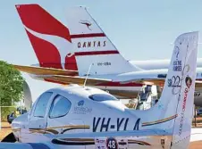  ??  ?? The 2018 Outback Air Race reaches Longreach at the end of the second leg.