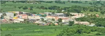  ?? Photo: Maraia Vula. ?? An aerial view of Rakiraki Town just minutes from Tanoa Rakiraki.