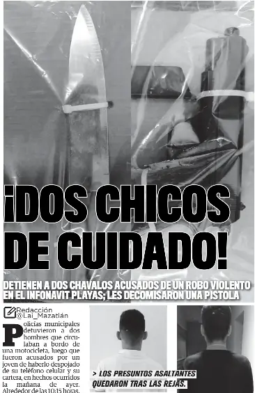 ¡DOS CHICOS DE CUIDADO! PressReader