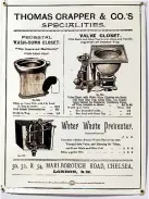  ??  ?? TOILET HUMOUR: Thomas Crapper &amp; Co is renowned for its lavatories