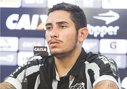  ?? Israel sImonton / CearasC.Com ?? O atacante Leandro Carvalho disputou a Série B do Brasileiro pelo Ceará, emprestado pelo Paysandu