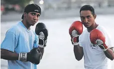  ??  ?? figuras. Miguel Arriola y Ariel Mejía se reportan listos para quedarse con los primeros lugares del torneo amistoso.