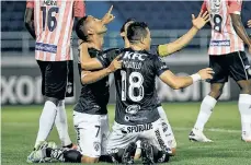  ?? /EFE. ?? Además de ser goleado 4-1, el club ecuatorian­o registra nuevos positivos tras su visita al Junior de Colombia.