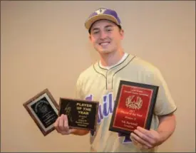  ?? ERIC BONZAR — THE MORNING JOURNAL ?? Vermilion senior Nik Barkdull is the 2017 Morning Journal baseball Player of the Year.