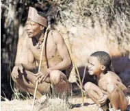  ?? DREAMSTIME, ?? Die San Bushmen sind der einzige indigene Stamm im südlichen Afrika.