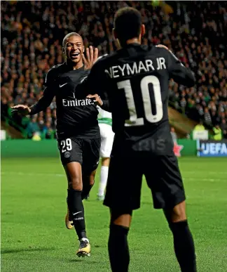  ?? GETTY IMAGES ?? Paris St Germain Kylian Mbappe is in doubt, while Neymar is definitely sidelined by injury for today’s Champions League return leg against Real Madrid.