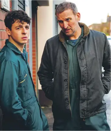  ??  ?? Anthony Boyle and Christophe­r Eccleston in Come Home, main; Colin and Ewan Mcgregor, inset