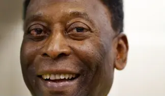  ?? ?? Pelé, la légende brésilienn­e du football