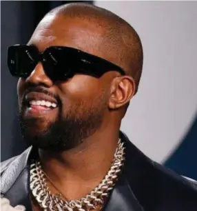  ??  ?? Kanye West okwa ti ota ka kutha ombinga momahogolo­lo gopaupresi­dente