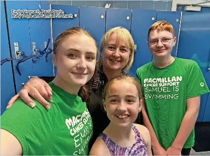 Trio swim and walk to raise cancer care money - PressReader