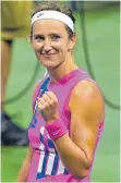  ?? FOTO: DPA ?? Hat viel durchgemac­ht: Viktoria Asarenka.