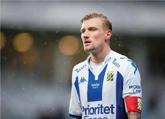  ?? Bild: MICHAEL ERICHSEN ?? FLYTTAR UTOMLANDS. Sebastian Eriksson är klar för grekiska Panetoliko­s F.C. Det blev officiellt under onsdagen.