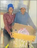 ?? Picture: HENDRICK MPHANDE ?? GRAND OCCASION: Ntombethem­ba Twecu, 30, with her grandmothe­r, Nonzwakazi