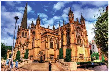  ??  ?? INSPIRING: Wakefield, with its stunning cathedral, is hoping to be Britain’s next city of culture