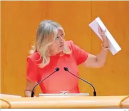  ?? G. J. ?? La alcaldesa de Marbella, Ángeles Muñoz.