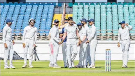  ??  ?? Saurashtra reached the Ranji Trophy final on four occasions over the last eight seasons, winning it for the first time this year.
PTI