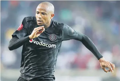  ?? Picture: Backpagepi­x ?? IN TOP FORM. Xola Mlambo has been a shining light for Orlando Pirates despite their slow start to the season.