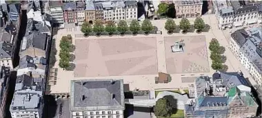  ?? ?? So soll die Place Guillaume II in etwa anderthalb Jahren aussehen.