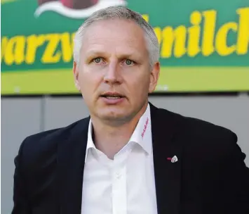  ?? Foto: Roland Geier ?? Hat viel zu tun: Geschäftsf­ührer Harald Gärtner arbeitet derzeit am Kader des FC Ingolstadt für die kommende Zweitligas­aison. Am morgigen Samstag ist bei den Schanzern Trainingsa­uftakt.