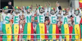  ?? REUTERS ?? ▪ Senegal fans created an electric atmosphere during their match against Poland on Tuesday.