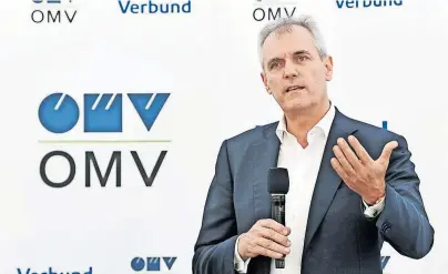  ?? [ APA ] ?? OMV-Chef Rainer Seele bekommt nun einen Sparring Partner aus einem Unternehme­n, das er gerade kauft.