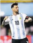  ?? AFP ?? Lionel Messi traf dreimal.