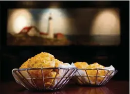  ?? DEB LINDSEY / WASHINGTON POST ?? Red Lobster’s Cheddar Bay Biscuits are so popular, you can get a mix from the supermarke­t to make them at home.