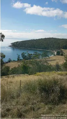  ??  ?? Bruny Island est un paradis pour les amateurs de nature et de bons produits.