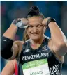  ?? PHOTO: PHOTOSPORT ?? Multiple world and Olympic champion Valerie Adams is likely heading into a year off as she looks to start a family.