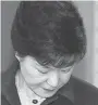 ??  ?? Park Geun-hye