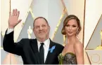  ??  ?? Georgina Chapman said she considered Weinstein to be a ‘‘wonderful partner’’ until accusation­s of sexual assault and harassment began mounting up.