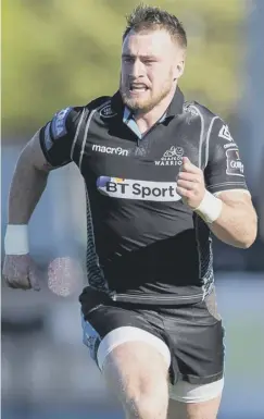  ??  ?? Stuart Hogg has been training hard and is ready to play.