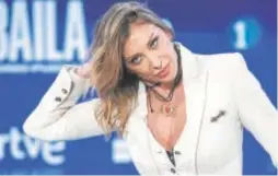  ?? // E. P. ?? Sabrina Salerno, concursant­e de ‘Baila como puedas’