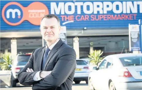  ??  ?? Motorpoint has become the first car supermarke­t in the UK to receive a Gold Service Award from Feefo