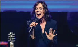  ?? Photograph: Matt McNulty/Getty Images ?? Lisa Stansfield performing at the Northern music awards at the Albert Hall in Manchester.