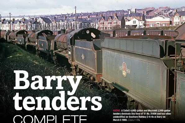 Barry tenders COMPLETE DISPOSAL LIST | Steam Railway (UK) | PressReade­r