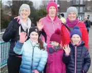  ??  ?? Back row: Olivia Flanagan-McLoughlin, Niamh Gallagher and Susan McDonagh. Front row: Coaladh McLoughlin, Chloe McDonagh and Katie McDoanagh.