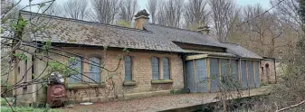  ?? NATIONAL HIGHWAYS ?? Boarded up and abandoned: Wansford Road station as it is now.