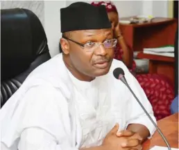  ??  ?? INEC Chair, Mahmood Yakubu