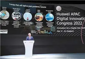  ?? ?? Mydigital, launched in February, will help the country achieve its aspiration of becoming a digitally-driven, high-income nation, says dr adham. — Huawei