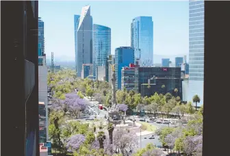  ?? ROBERTO HERNÁNDEZ ?? La Ciudad de México desea recuperar la afluencia de turistas