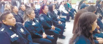  ?? ?? l Aumentó el número de mujeres que se interesan en convertirs­e en policías en Cajeme.