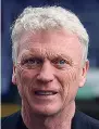  ?? ?? GAFFER: David Moyes