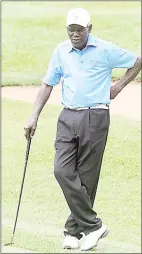  ?? (File pic) ?? The late veteran golfer Joe Dlamini