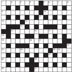  ?? PRIZES of £20 will be awarded to the senders of the first three correct solutions checked. Solutions to: Daily Mail Prize Crossword No. 15,796, PO BOX 3451, Norwich, NR7 7NR. Entries may be submitted by second-class post. Envelopes must be postmarked no l ??