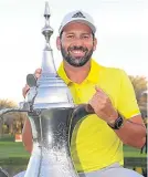  ??  ?? A triumphant Sergio Garcia last weekend.